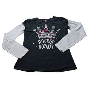 Hanes Rocking Royalty Girl shirt L10/12